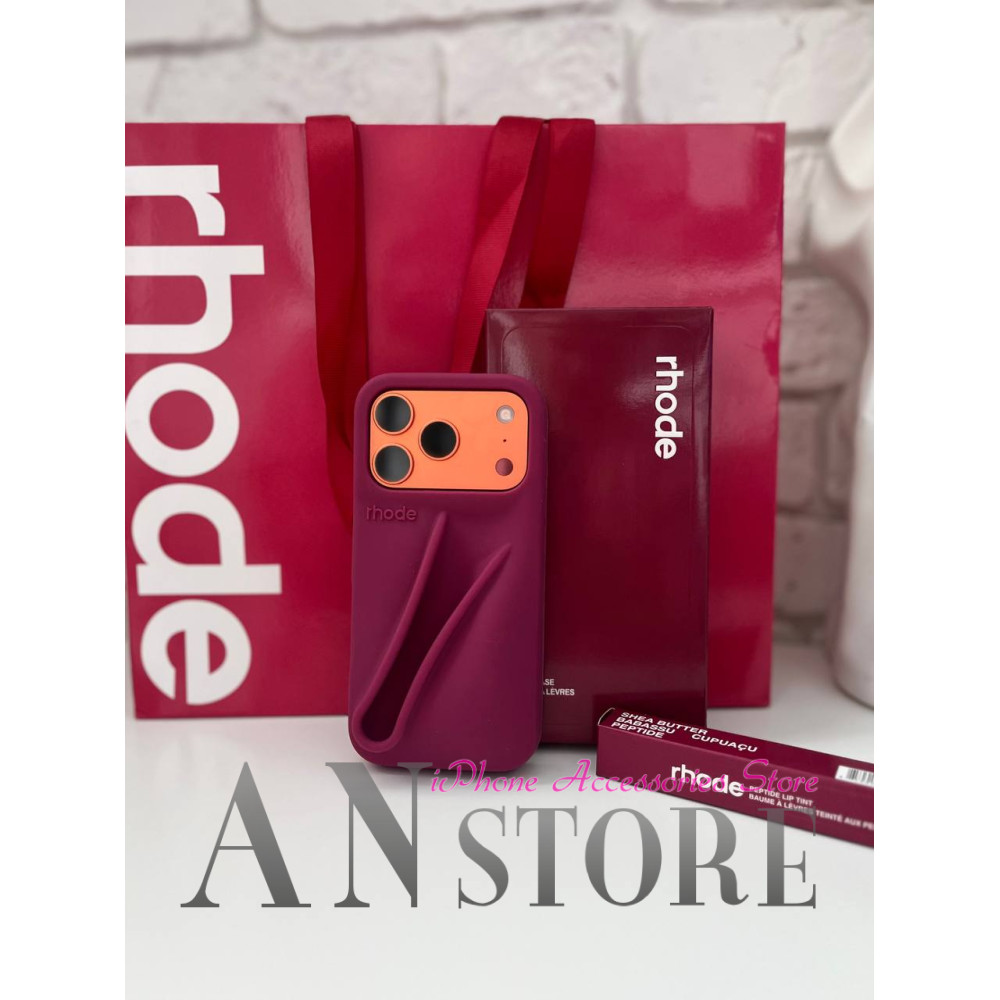 Подарунковий набір Rhode Raspberry Jelly: чохол для iPhone,
